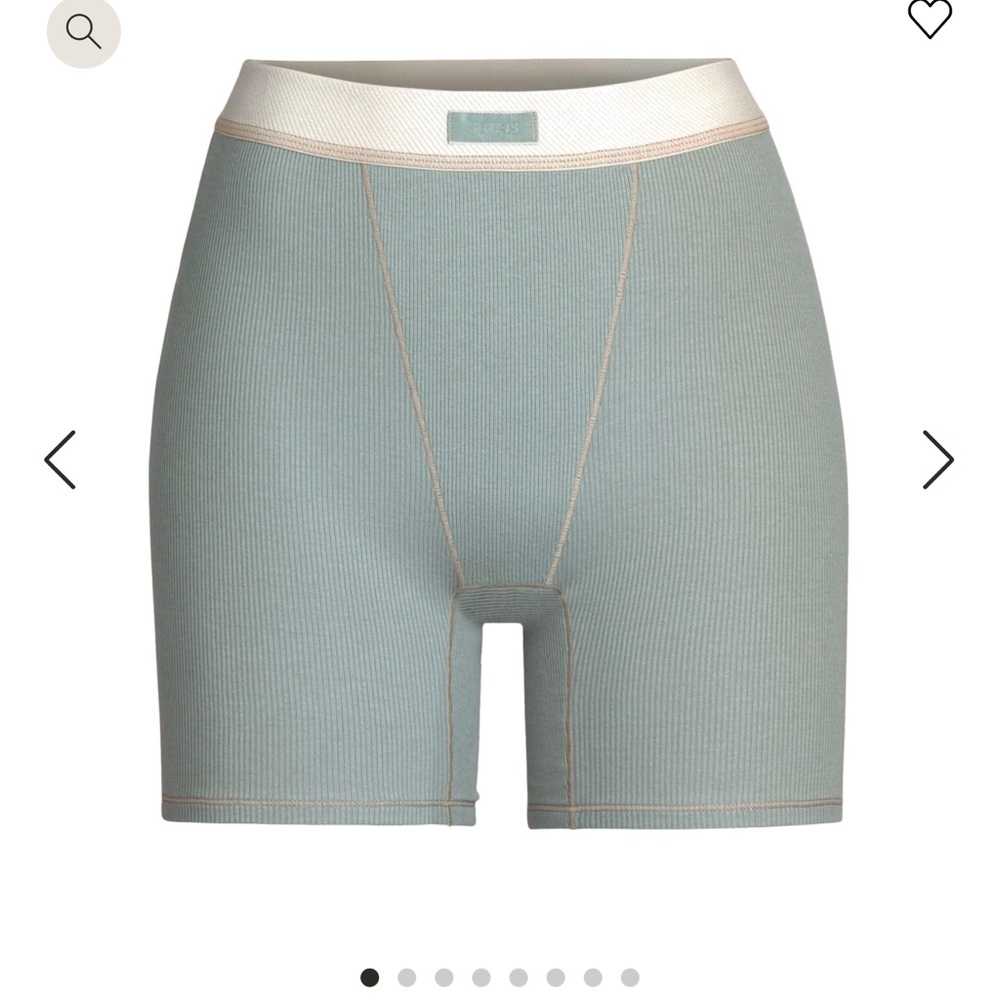 SKIMS COTTON SHORTS MINERAL